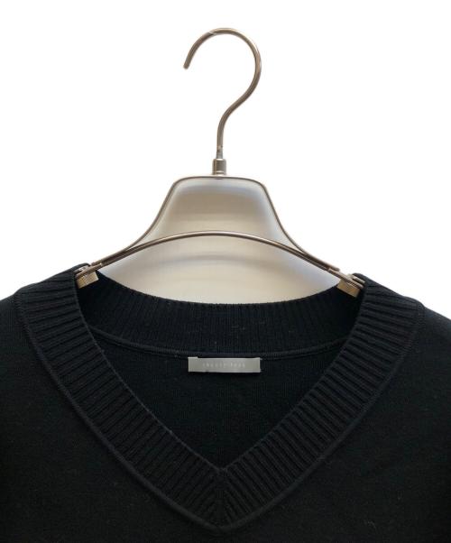 theory luxe（セオリーリュクス）theory luxe (セオリーリュクス) Vネックニット ブラック サイズ:042の古着・服飾アイテム