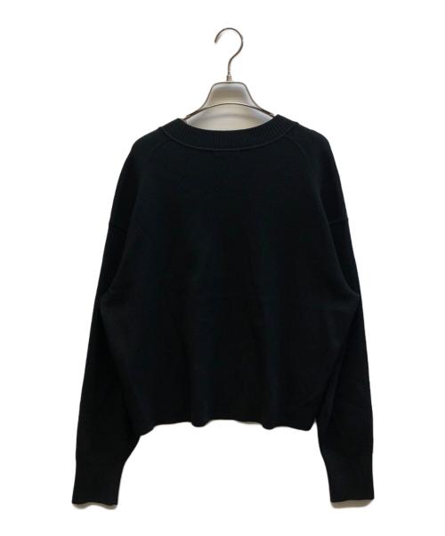 theory luxe（セオリーリュクス）theory luxe (セオリーリュクス) Vネックニット ブラック サイズ:042の古着・服飾アイテム