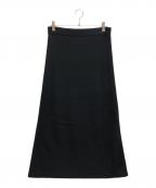 theory luxeセオリーリュクス）の古着「ロングマキシ丈スカート」｜ブラック