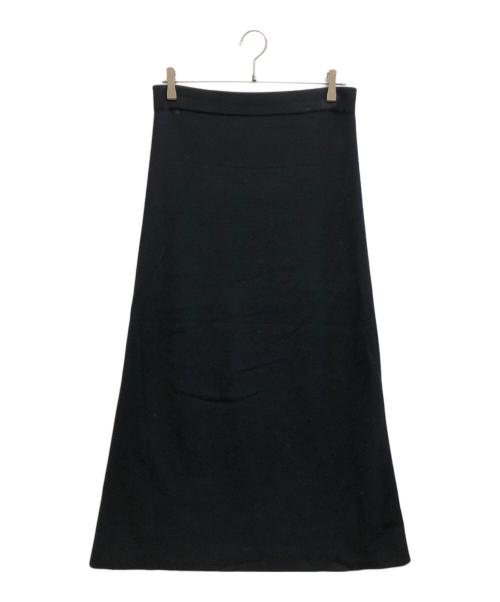 theory luxe（セオリーリュクス）theory luxe (セオリーリュクス) ロングマキシ丈スカート ブラック サイズ:40の古着・服飾アイテム
