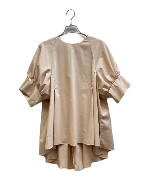 ADORE（アドーア）ADORE (アドーア) ドライタッチ2WAYブラウス / 531-4210606 ベージュ サイズ:38の古着・服飾アイテム