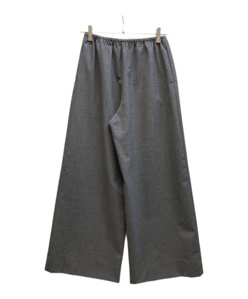 Curensology（カレンソロジー）Curensology (カレンソロジー) ウールポプリンパンツ/CL305004ER-00 グレー サイズ:38の古着・服飾アイテム