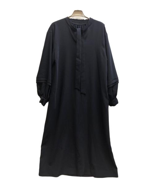 ADORE（アドーア）ADORE (アドーア) ダブルストレッチワンピース/531-5140212 ネイビー サイズ:38の古着・服飾アイテム
