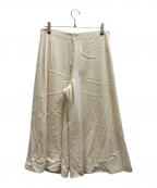 theoryセオリー）の古着「atin Crepe Aline Pant」｜アイボリー