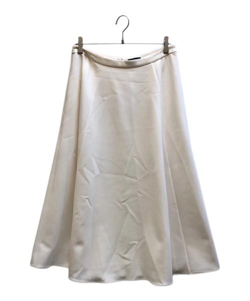 theory（セオリー）theory (セオリー) TAILOR CREPE FULL ROUND SKIRT アイボリー サイズ:10 未使用品の古着・服飾アイテム