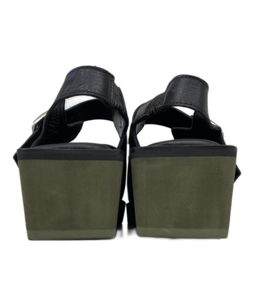 ph7（ペーハーセブン）ph7 (ペーハーセブン) ボリュームソールサンダル オリーブブラック サイズ:37の古着・服飾アイテム