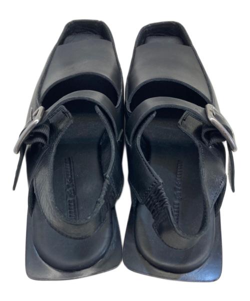 ph7（ペーハーセブン）ph7 (ペーハーセブン) ボリュームソールサンダル オリーブブラック サイズ:37の古着・服飾アイテム