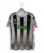 adidas×PALACE×JUVENTUSアディダス×パレス×ユヴェントス）の古着「ゲームシャツ」｜ブラック