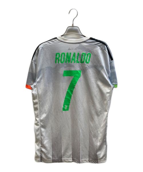adidas（アディダス）adidas (アディダス) PALACE (パレス) JUVENTUS (ユヴェントス) ゲームシャツ ブラック サイズ:J 2XOの古着・服飾アイテム