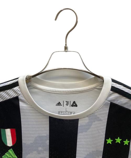 adidas（アディダス）adidas (アディダス) PALACE (パレス) JUVENTUS (ユヴェントス) ゲームシャツ ブラック サイズ:J 2XOの古着・服飾アイテム