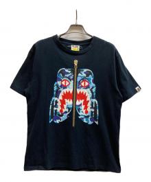 BAPE BY A BATHING APE（ベイプバイアベイシングエイプ）の古着「Tシャツ」｜ブラック