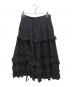 Y's (ワイズ) フリルデザインスカート ブラック サイズ:2：13000円