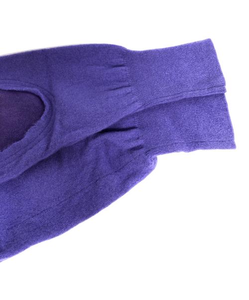 Maison Margiela（メゾンマルジェラ）Maison Margiela (メゾンマルジェラ) エルボーパッチニットワンピース ブルー サイズ:Sの古着・服飾アイテム