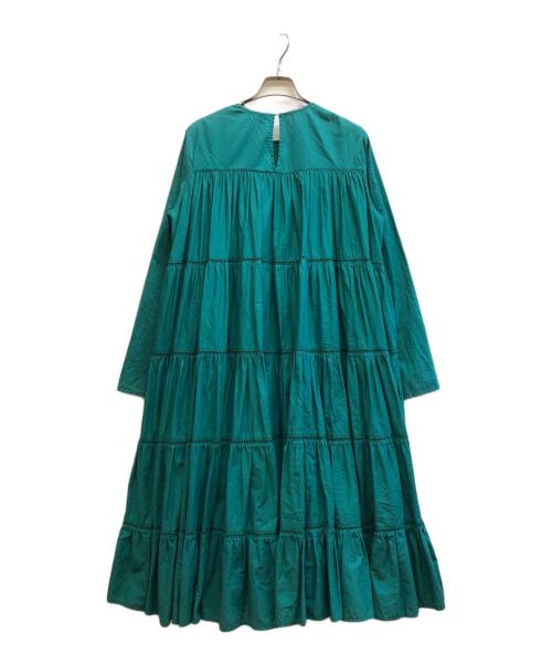 merlette（マーレット）Merlette (マーレット) ティアードワンピース グリーン サイズ:XSの古着・服飾アイテム
