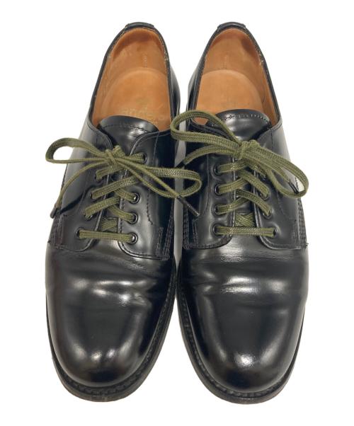 SANDERS（サンダース）SANDERS (サンダース) プレーントゥシューズ ブラック サイズ:4の古着・服飾アイテム