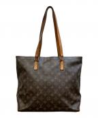 LOUIS VUITTONルイ ヴィトン）の古着「ガバ・メゾ トートバッグ」｜ブラウン