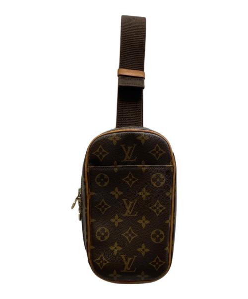 LOUIS VUITTON（ルイ ヴィトン）LOUIS VUITTON (ルイ ヴィトン) ポシェット・ガンジュ ブラウンの古着・服飾アイテム