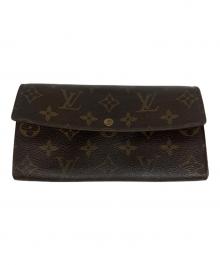LOUIS VUITTON（ルイ ヴィトン）の古着「ポシェット・ポルトモネクレディ」｜ブラウン