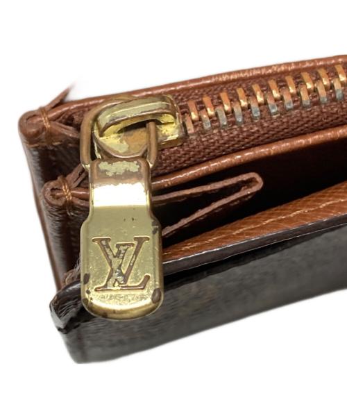 LOUIS VUITTON（ルイ ヴィトン）LOUIS VUITTON (ルイ ヴィトン) ポシェット・ポルトモネクレディ ブラウンの古着・服飾アイテム