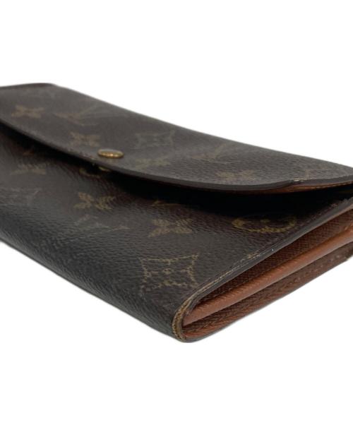 LOUIS VUITTON（ルイ ヴィトン）LOUIS VUITTON (ルイ ヴィトン) ポシェット・ポルトモネクレディ ブラウンの古着・服飾アイテム