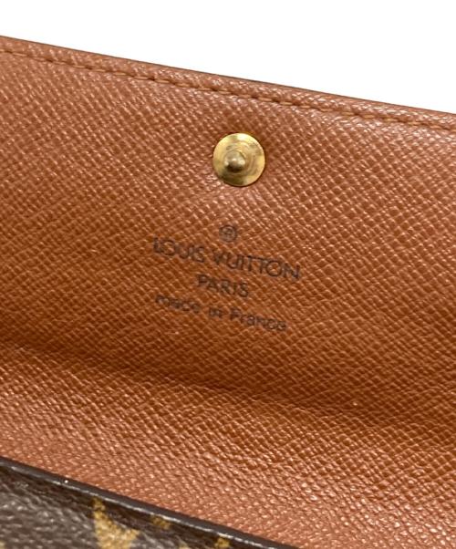 LOUIS VUITTON（ルイ ヴィトン）LOUIS VUITTON (ルイ ヴィトン) ポシェット・ポルトモネクレディ ブラウンの古着・服飾アイテム