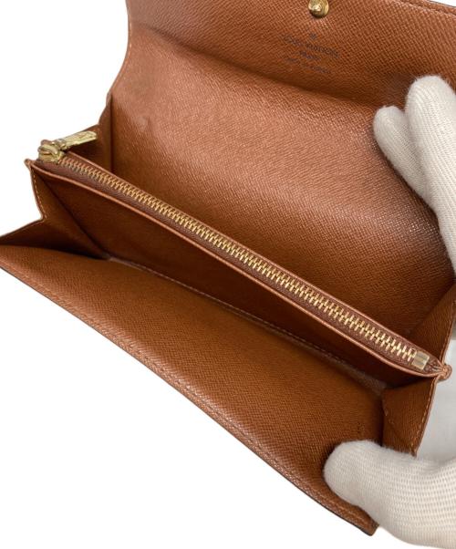 LOUIS VUITTON（ルイ ヴィトン）LOUIS VUITTON (ルイ ヴィトン) ポシェット・ポルトモネクレディ ブラウンの古着・服飾アイテム