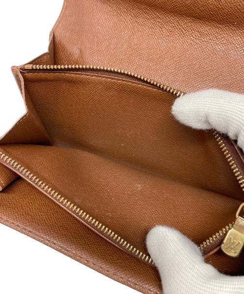 LOUIS VUITTON（ルイ ヴィトン）LOUIS VUITTON (ルイ ヴィトン) ポシェット・ポルトモネクレディ ブラウンの古着・服飾アイテム