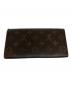 LOUIS VUITTON (ルイ ヴィトン) ポシェット・ポルトモネクレディ ブラウン：11000円