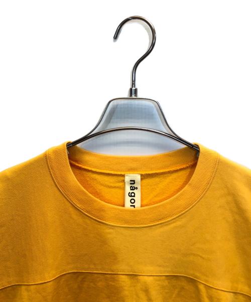 nagonstans（ナゴンスタンス）nagonstans (ナゴンスタンス) Compact Sweatベールボールチュニック オレンジ サイズ:38の古着・服飾アイテム