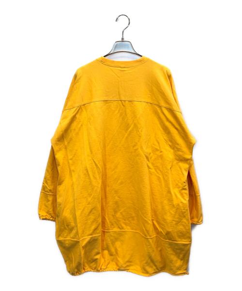 nagonstans（ナゴンスタンス）nagonstans (ナゴンスタンス) Compact Sweatベールボールチュニック オレンジ サイズ:38の古着・服飾アイテム