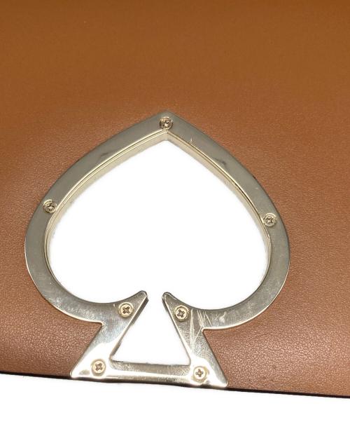 Kate Spade（ケイトスペード）Kate Spade (ケイトスペード) レオパード柄チェーンショルダーバッグ ブラウンの古着・服飾アイテム