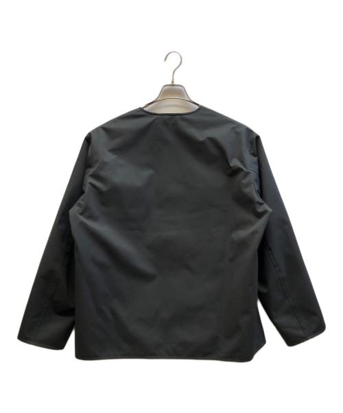 Adam et Rope（アダム エ ロペ）Adam et Rope (アダム エ ロペ) ノーカラー中綿ジャケット ブラック サイズ:L 未使用品の古着・服飾アイテム