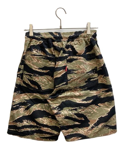 ONAOSHI GEORGE（-）ONAOSHI GEORGE (-) カモ柄バギーハーフパンツ カーキ サイズ:Lの古着・服飾アイテム