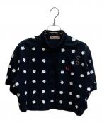 FRED PERRY×amy winehouse foundationフレッドペリー×エイミーワインハウスファウンデーション）の古着「ポロシャツ」｜ブラック