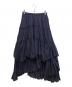 CASA FLINE (カーサフライン) コットンティアードスカート ネイビー サイズ:38：11000円