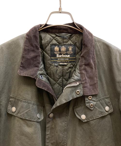 Barbour（バブアー）Barbour (バブアー) INTERNATIONAL DUKE WAX JACKET オリーブ サイズ:Lの古着・服飾アイテム