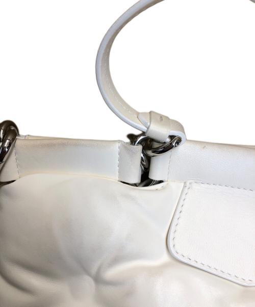 Maison Margiela（メゾンマルジェラ）Maison Margiela (メゾンマルジェラ) グラムスラム 2WAYバッグ ホワイトの古着・服飾アイテム