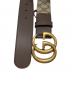 GUCCI (グッチ) GGモーメントベルト ブラウン サイズ:75・30：30000円