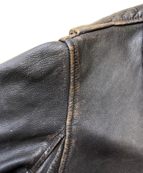 ALPHA（アルファ）ALPHA (アルファ) G-1 フライトレザージャケット ブラウン サイズ:40の古着・服飾アイテム