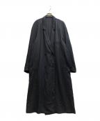 Y's for menワイズフォーメン）の古着「ナイロンチェスターコート」｜ブラック