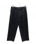 FARAH（ファーラー）の古着「One Tuck Side Adjustable Pants」｜ネイビー