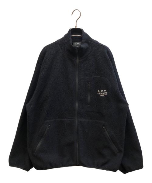 A.P.C.（アーペーセー）A.P.C. (アーペーセー) ボアジャケット ブラック サイズ:XLの古着・服飾アイテム