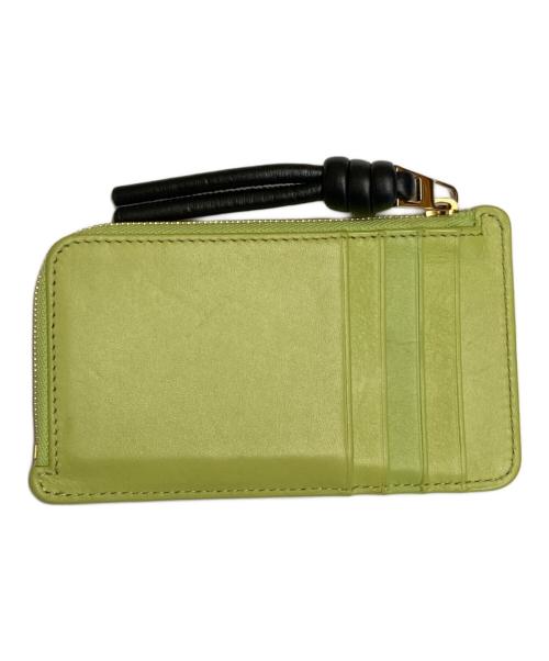 LOEWE（ロエベ）LOEWE (ロエベ) ノット コインカードホルダー グリーンの古着・服飾アイテム