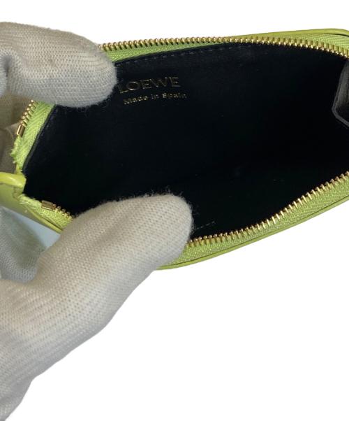 LOEWE（ロエベ）LOEWE (ロエベ) ノット コインカードホルダー グリーンの古着・服飾アイテム