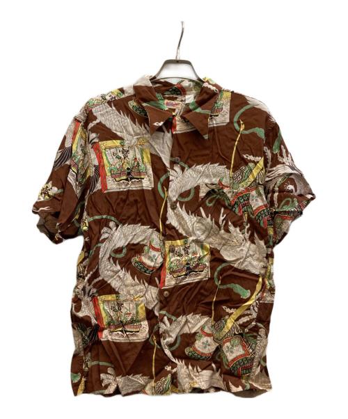 Sun Surf（サンサーフ）Sun Surf (サンサーフ) 半袖アロハシャツ/511-M32414B ブラウン サイズ:-の古着・服飾アイテム