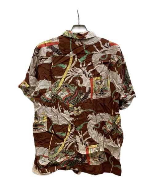Sun Surf（サンサーフ）Sun Surf (サンサーフ) 半袖アロハシャツ/511-M32414B ブラウン サイズ:-の古着・服飾アイテム