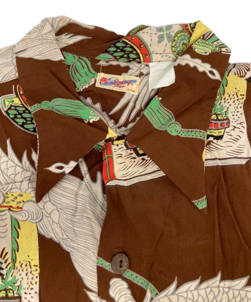 Sun Surf（サンサーフ）Sun Surf (サンサーフ) 半袖アロハシャツ/511-M32414B ブラウン サイズ:-の古着・服飾アイテム