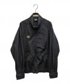 UMBRO×BELPER×M TO Rアンブロ×ベルパー×ムウトアール）の古着「ナイロントラックジャケット」｜ブラック