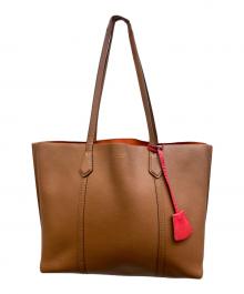 TORY BURCH（トリーバーチ）の古着「ペリー トリプルコンパートメント」｜ブラウン