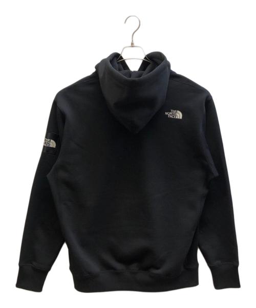 THE NORTH FACE（ザ ノース フェイス）THE NORTH FACE (ザ ノース フェイス) Back SQUARE Logo Hoodie ブラック サイズ:XLの古着・服飾アイテム